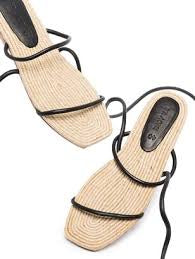 ST. AGNI Leo tie-fastening sandals size 39